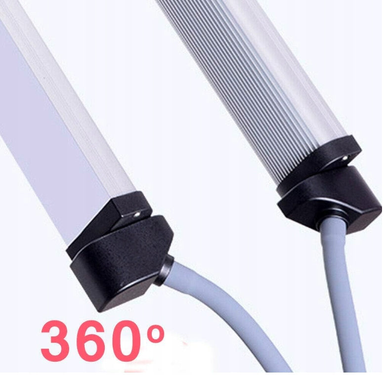 Lampa kosmetyczna podwójna dual na statywie do makijażu led