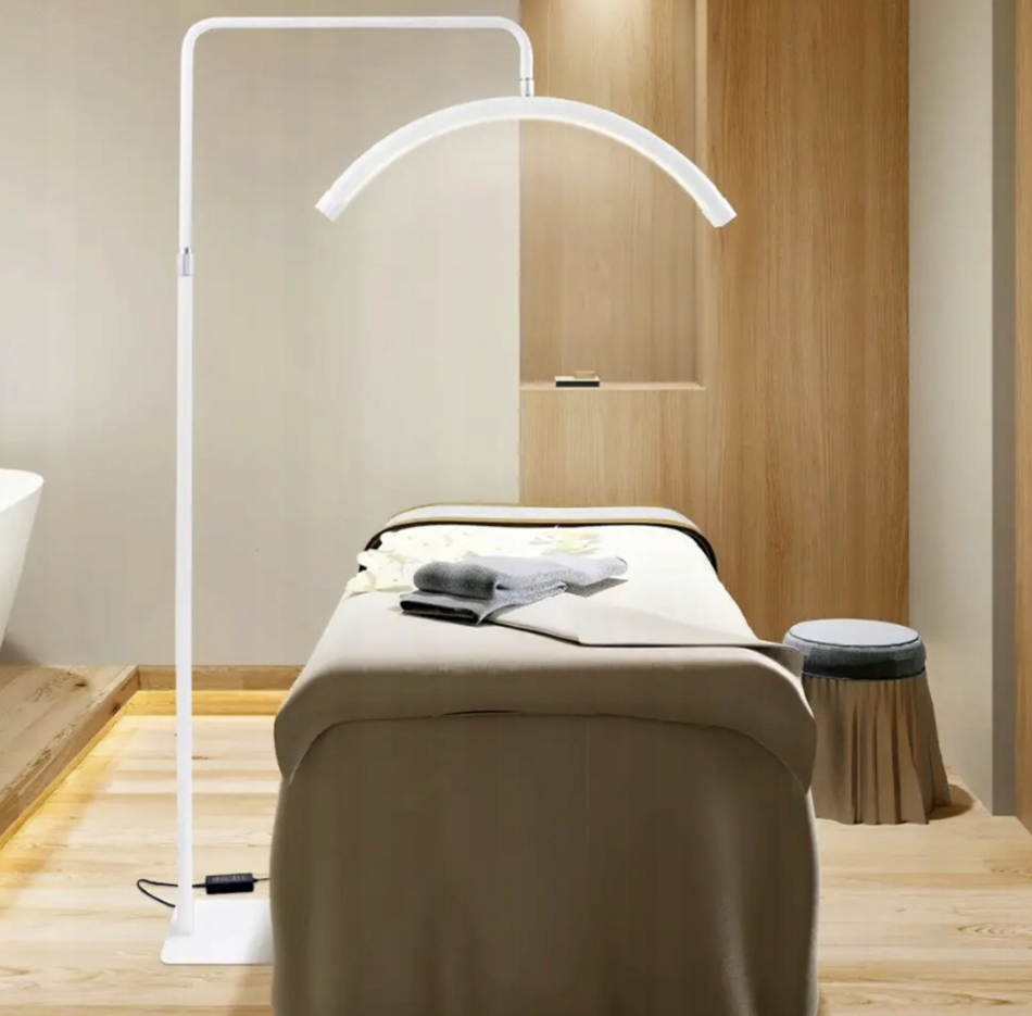 Regulowana lampa kosmetyczna do przedłużania rzęs 50 W biała