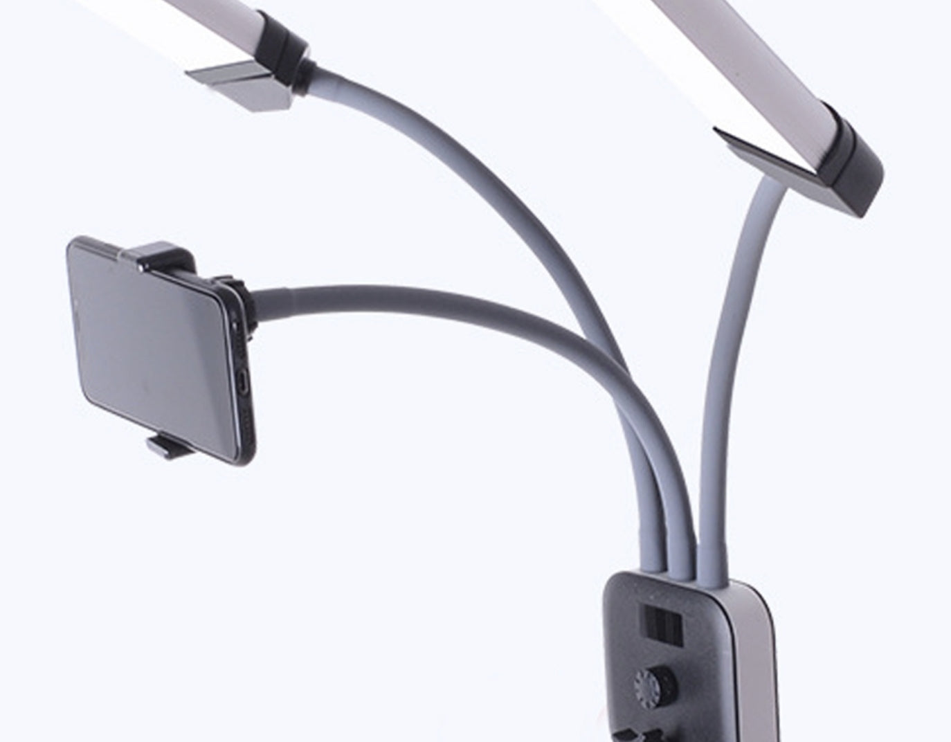 Lampa kosmetyczna podwójna dual na statywie do makijażu led