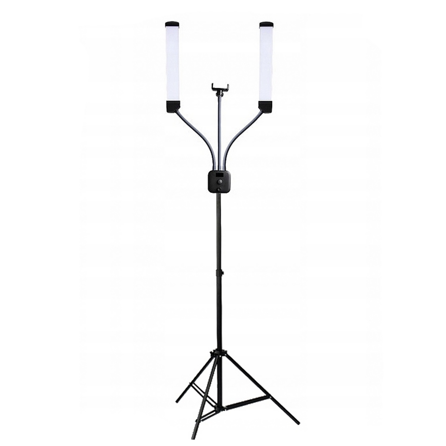 Lampa kosmetyczna podwójna dual na statywie do makijażu led