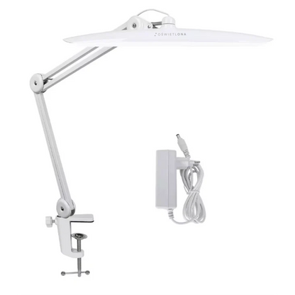 Lampa do przedłużania rzęs 20w kosmetyczna biurkowa biała